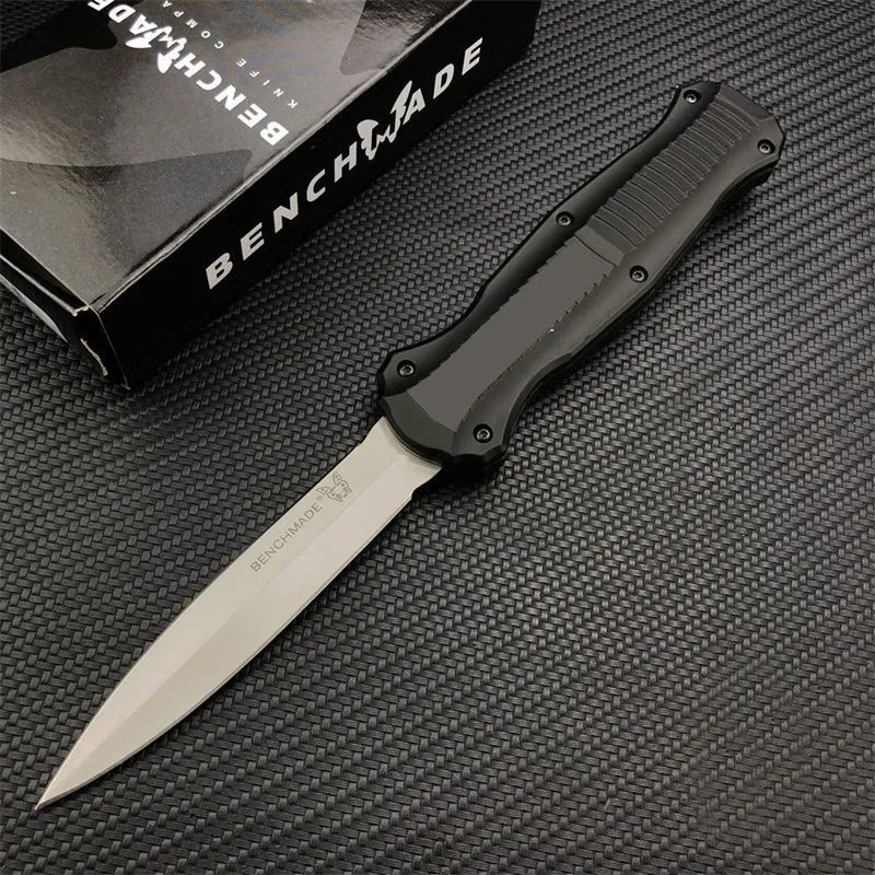 7 Colors Knife Aluminum Handle For Hunting Outdoor Benchmade - Woknives Black Silver A