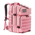 Backpack 45L Large Capacity For Outdoor Trekking Camping - Woknives Pink