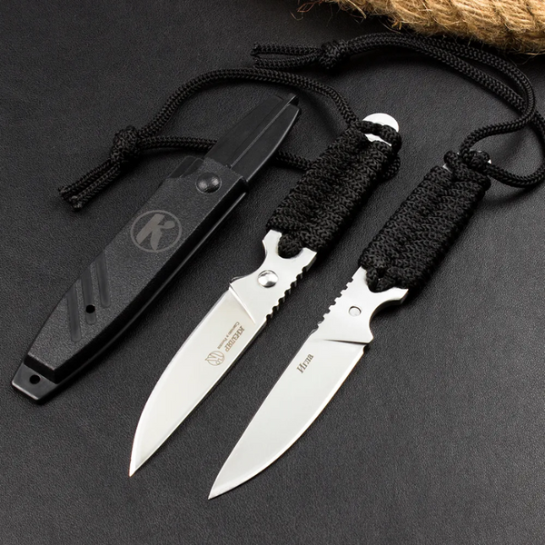 Straight Knife Handle Fixed Blade For Hunting - Woknives