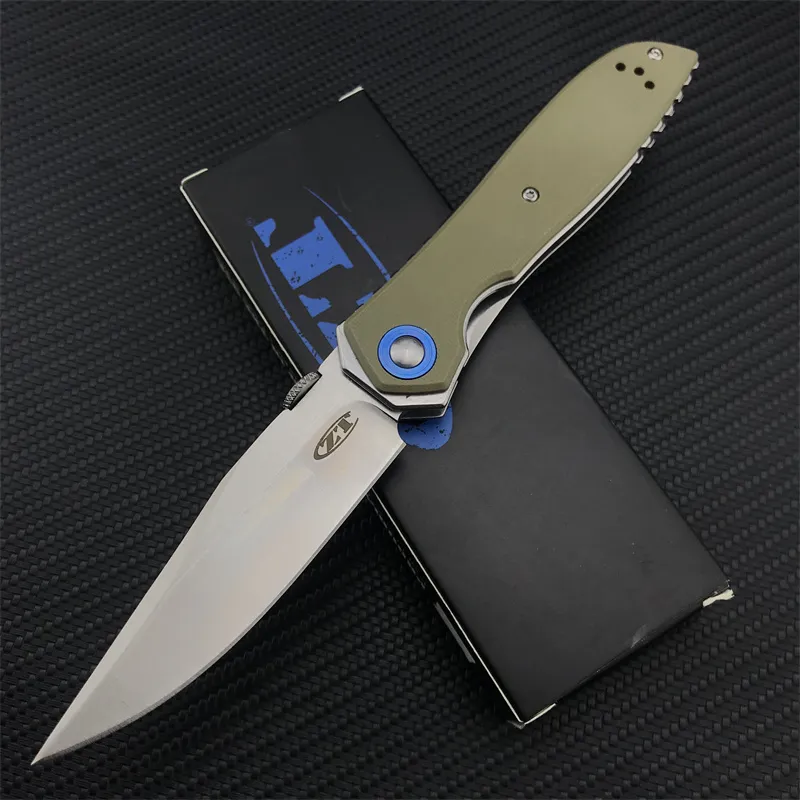 Zero Tolerance ZT0640 Hunting Camping Pocket Knife - Woknives Khaki